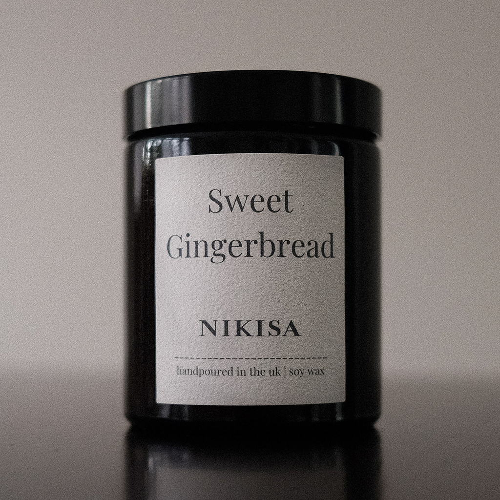 Sweet Gingerbread Soy Wax Candle