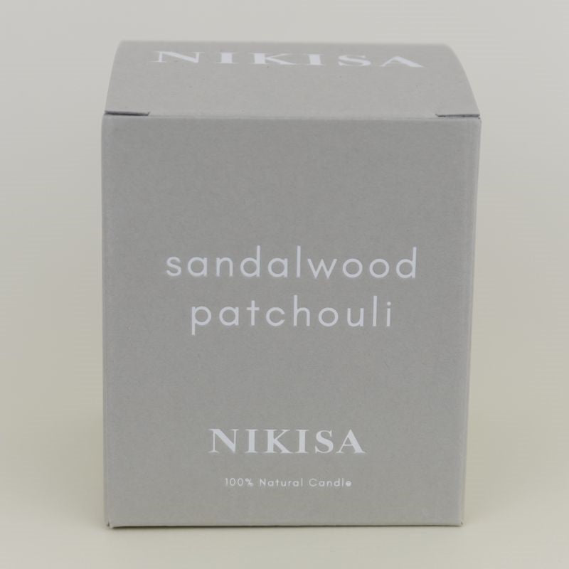 Sandalwood and Patchouli Essential Oil Candle (30cl)